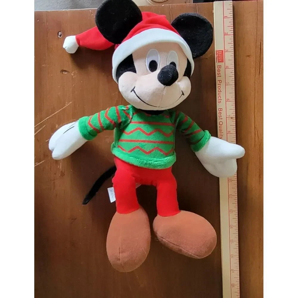 Disney Christmas Kohls‎ Cares Santa  Mickey Mouse Plush 17